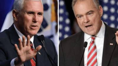 Mike Pence y Tim Kaine son los candidatos a vicepresidente por parte de Donald Trump y Hillary Clinton respectivamente.