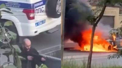 Capturas de pantalla de los ataques armados contra iglesias.