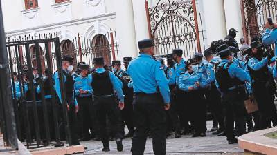 Posición. La Policía se encuentra lista para trabajar con quien el nuevo Gobierno designe como ministro.