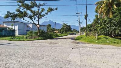 Los trabajos iniciarán desde este punto del bulevar La Amistad hasta empalmar con la CA-13.