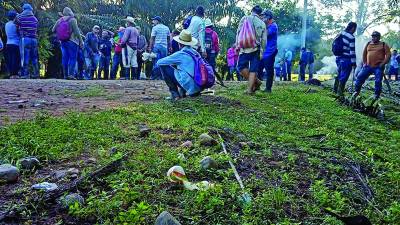 Los campesinos que exigen acceso a tierras invaden terrenos que son manejados por la Oabi.