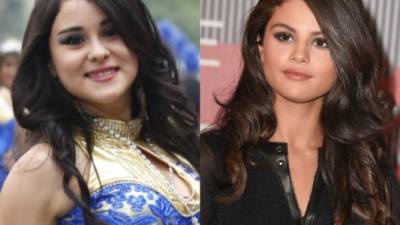 Muchos comparan a Onice Flores con la actriz y cantante Selena Gómez por el parecido de sus rostros, ¿se parecen?