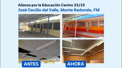 Alianza por la Educación, tiene como objetivo principal remodelar 25 centros educativos, hasta el momento ya han llegado a 23.