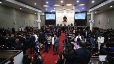 Interior del Congreso Nacional en la instalación de la cuarta legislatura 2025.