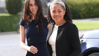 Meghan Markle y su madre Doria Ragland.