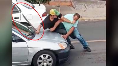 El incidente quedó grabado en video.