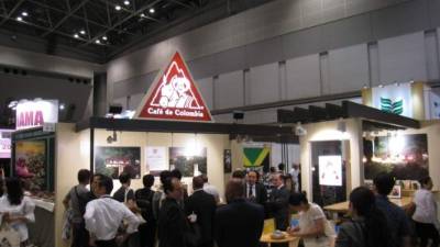 Colombia participó el año pasado en una feria de la Asociación de Café Especial de Japón, en la capital nipona.
