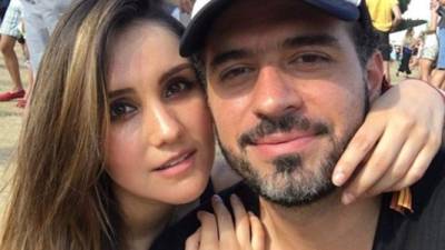 Dulce María y su esposo Paco Álvarez.