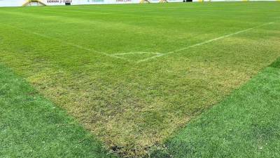 Vista de la cancha del estadio Francisco Morazán.