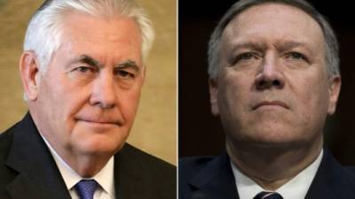 'Mike Pompeo, director de la CIA, será nuestro nuevo Secretario de Estado. Hará un trabajo fantástico! Gracias Rex Tillerson por su servicio!', dijo Trump en su cuenta de Twitter. EFE