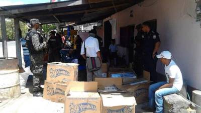 La mercadería no fue declarada en la aduana.