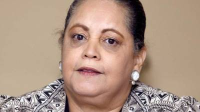 Daysi de Anchecta, magistrada del Tribunal Superior de Cuentas.