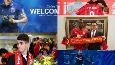 Desde Carlos Tévez, Óscar, Jackson Martínez ya pertenecen al campeonato chino.