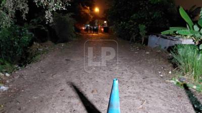 Lugar en el que fue hallada la víctima.