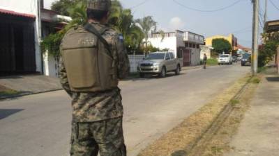 En el operativo participan la Dirección de Lucha Contra el Narcotráfico (DLCN) y Fiscalía Especial Contra el Crimen Organizado y Fuerza Naval hondureña.