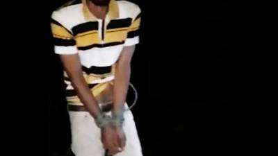 El hombre fue amarrado por vecinos de la pequeña aldea Santa Bárbara.