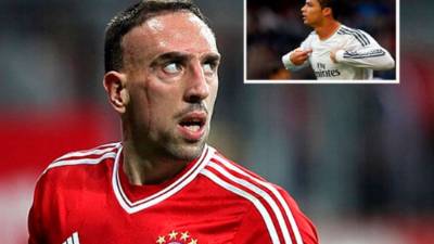 Ribéry cree que merece el Balón de Oro más que Cristiano Ronaldo.