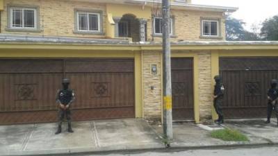 Vivienda asegurada por la Oabi en la residencial El Pedregal en San Pedro Sula.