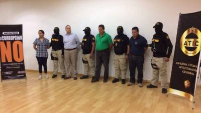 Los exfuncionarios fueron capturados por la ATIC el pasado miércoles 13 de junio en la Operación “Dragón VI.