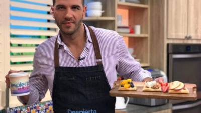 El Chef Yisus en el programa Despierta América de Univisión comparte recetas y secretos de cocina con los televidentes.