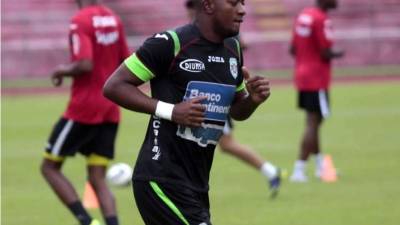 Yul Arzú, en la práctica del jueves del Marathón.