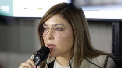 Ana Paola Hall, presidenta del Consejo Nacional Electoral (CNE).