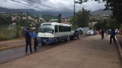 Imagen de la escena del crimen. Fotografía tomada de redes sociales.