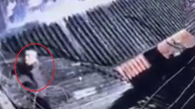 VIDEO: Así se fugó reo del centro penal de Danlí