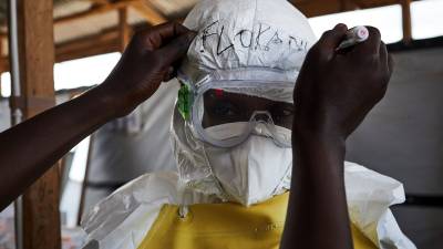 El ébola fue Identificado por primera vez en 1976 en RDC.