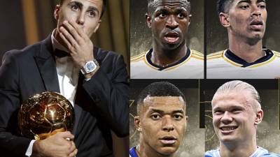 Así quedaron las posiciones en el Balón de Oro 2024.