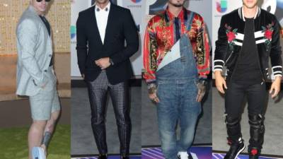 Casper Smart, William Levy, J Balvin y Prince Royce.