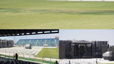 El estadio Morazán recibe este sábado un concierto gratuito organizado por la Municipalidad de San Pedro Sula y que trae consecuencias a la millonaria grama del recinto deportivo.