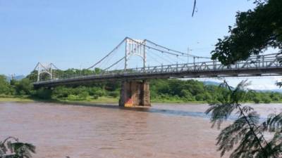 Autoridades de Copeco reportan altos niveles en la cuenca del río Choluteca.