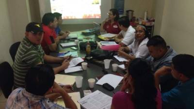 Los representantes de los sindicatos de trabajadores de la maqula están en San Pedro Sula coordinando detalles para mañana.