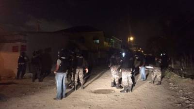 Los allanamientos dejaron a una mujer detenida.