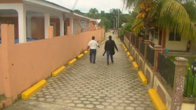 La primera etapa del proyecto se realizó en el pasaje Cangrejal.
