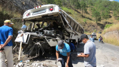 El informe establece que los accidentes de tránsito siguen representando la segunda causa de muertes violentas en Honduras.