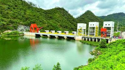 Hidroeléctrica en Olancho.
