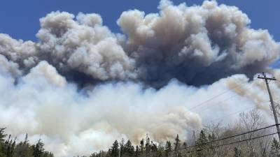 Los incendios en Canadá han producido contaminación ambiental en el noroeste de Estados Unidos.