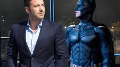 El actor Ben Affleck y su personaje de “Batman”.