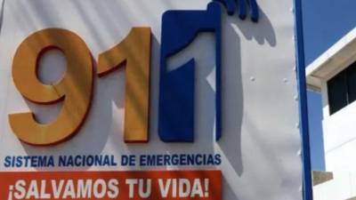 Vista de las instalaciones del Sistema Nacional de Emergencias 911 en Tegucigalpa.
