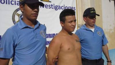 Fredy Nahún Alvarenga Hernández (19), supuesto integrante de la Pandilla 18.