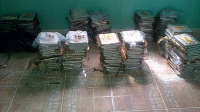 El peso exacto de la droga será determinado hoy por las autoridades.