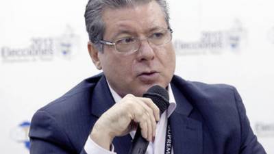 El magistrado David Matamoros Batson inauguró hoy el seminario en un hotel capitalino.