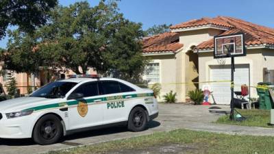 La residencia donde ocurrió la tragedia está ubicada en la ciudad de Homestead./Twitter.