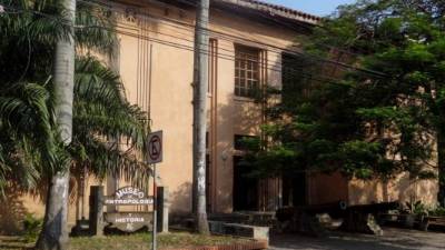El museo de Antropología e Historia ubicado en la tercera avenida de San Pedro Sula.
