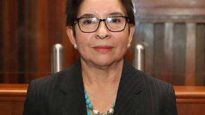 Sonia Marlina Dubón, aspirante a magistrada de la Corte Suprema de Justicia.