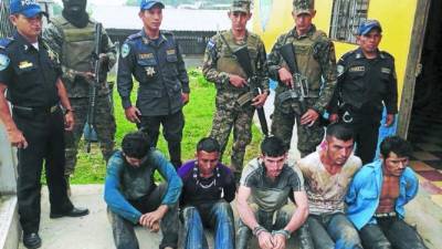 Los cinco capturados en Concepción del Norte, Santa Bárbara, fueron puestos en libertad.