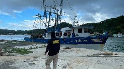 Los barcos fueron asegurados recientemente por el MP.