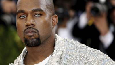 El rapero estadounidense Kanye West.